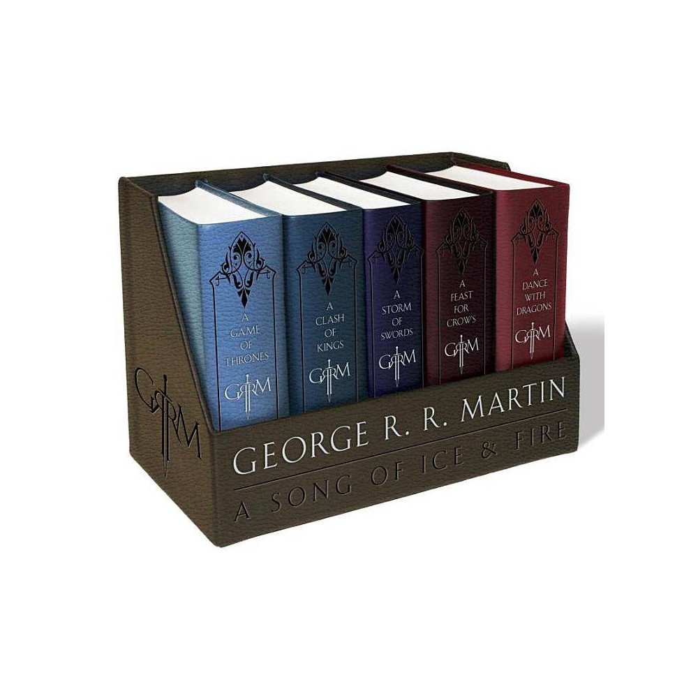 A GAME OF THRONES LEATHER-CLOTH BOXED SET (SONG OF ICE AND FIRE SERIES)