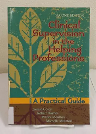 Clinical supervision in the helping professions