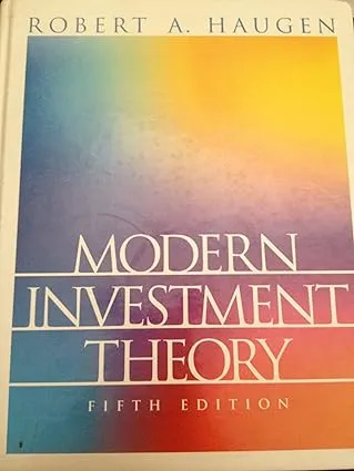 Modern Investment Theory 5th Edition