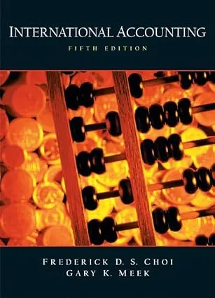 International Accounting ACCG835 (Custom Edition) 5th Edition