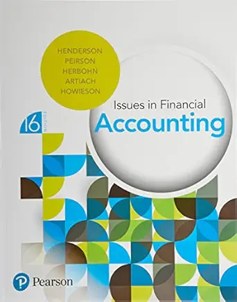 Issues in Financial Accounting 7th Edition