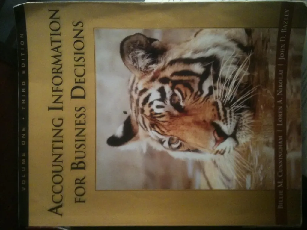 Accounting: Information for Business Decisions 3rd Edition