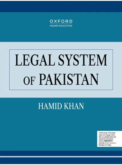 LEGAL SYSTEM OF PAKISTAN