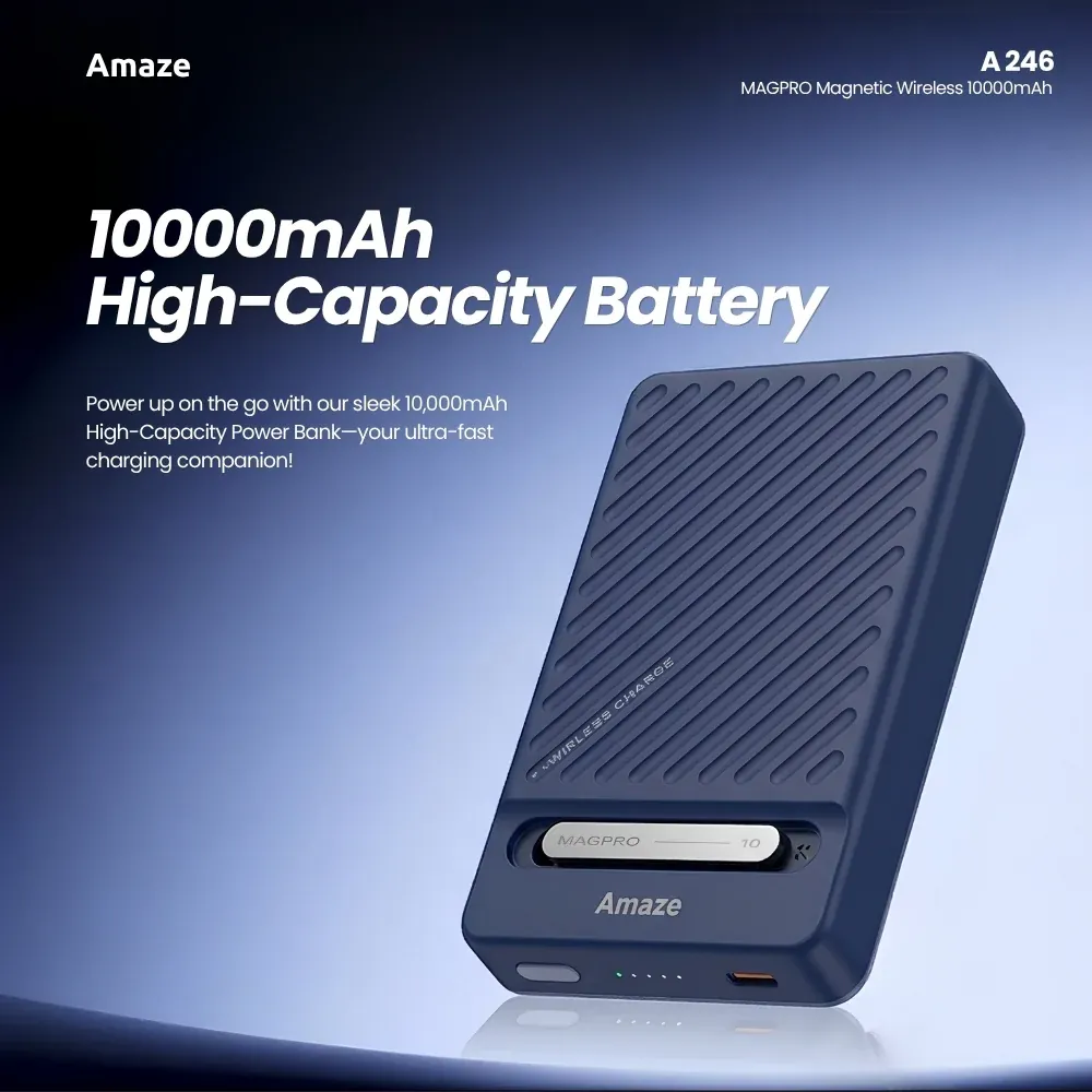 AMAZE MAGPRO MAGNETIC WIRELESS POWER BANK