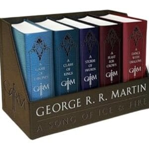 A GAME OF THRONES LEATHER-CLOTH BOXED SET (SONG OF ICE AND FIRE SERIES)