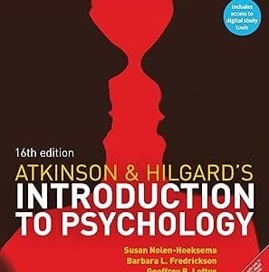Atkinson & Hilgard s Introduction to Psychology