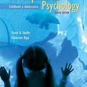 Developmental psychology <P>David R Shaffer</P>