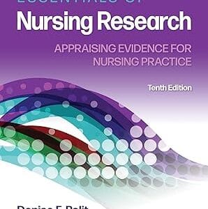 Essentials of Nursing Research<P>Denise Polit</P>